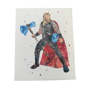 Thor canvas art 8x10